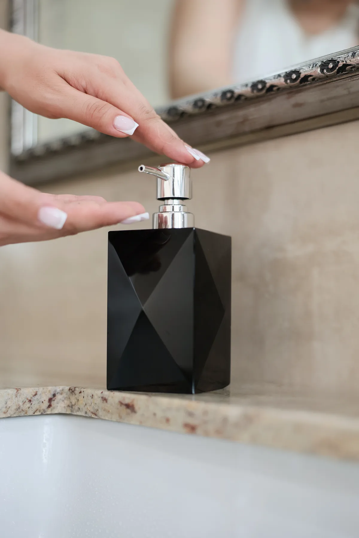 Soap Dispenser Pyramid Shape