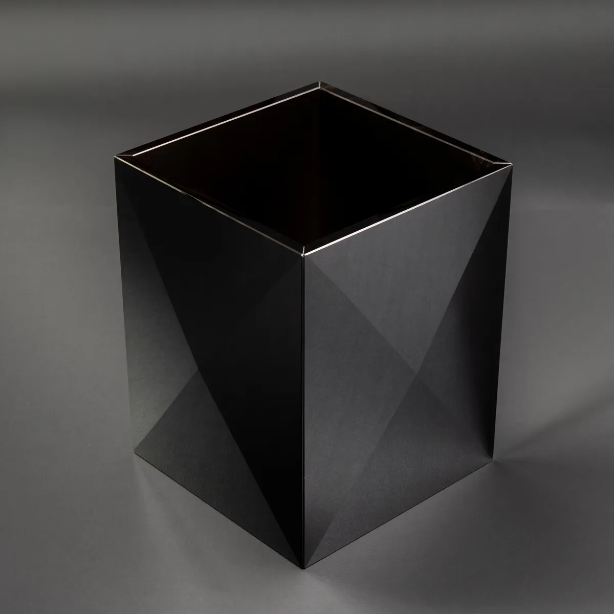Wastebasket Pyramid Shape
